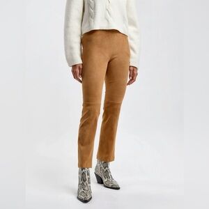 Ann Taylor Tan Cropped Pants